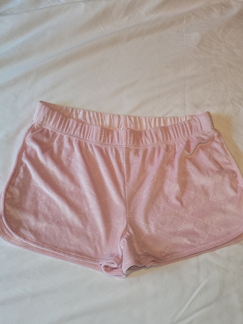 Juicy Couture Pink Velour Sleep Shorts